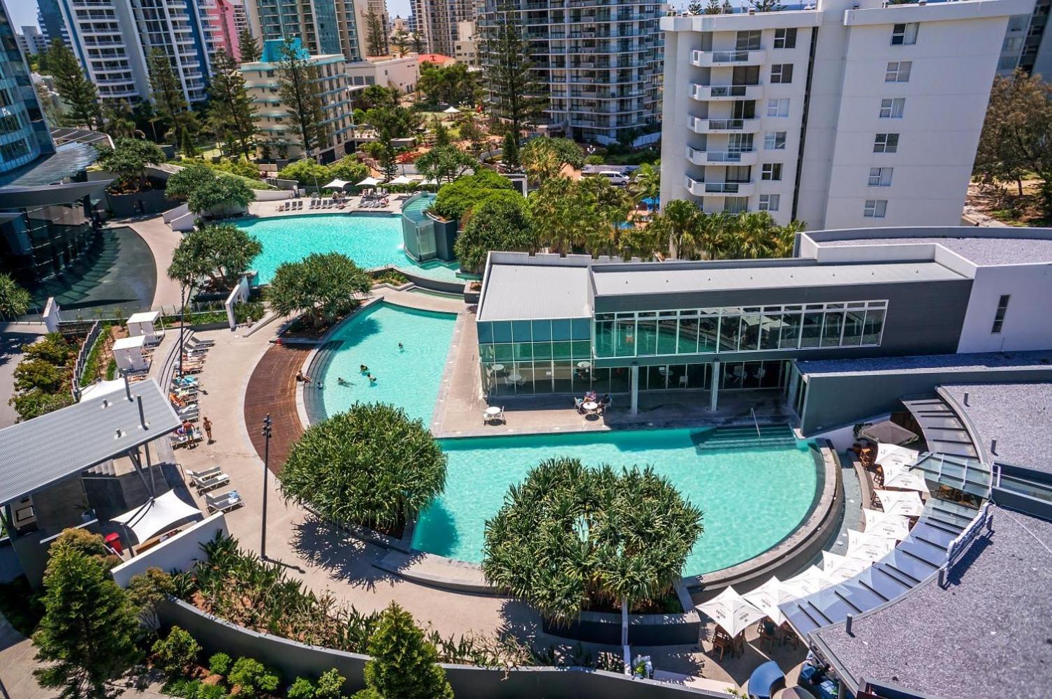 Q Tower At Surfers Paradise - Self Contained Apartments Gold Coast Eksteriør billede